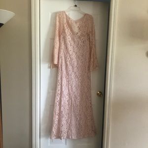 Ralph Lauren long lace dress